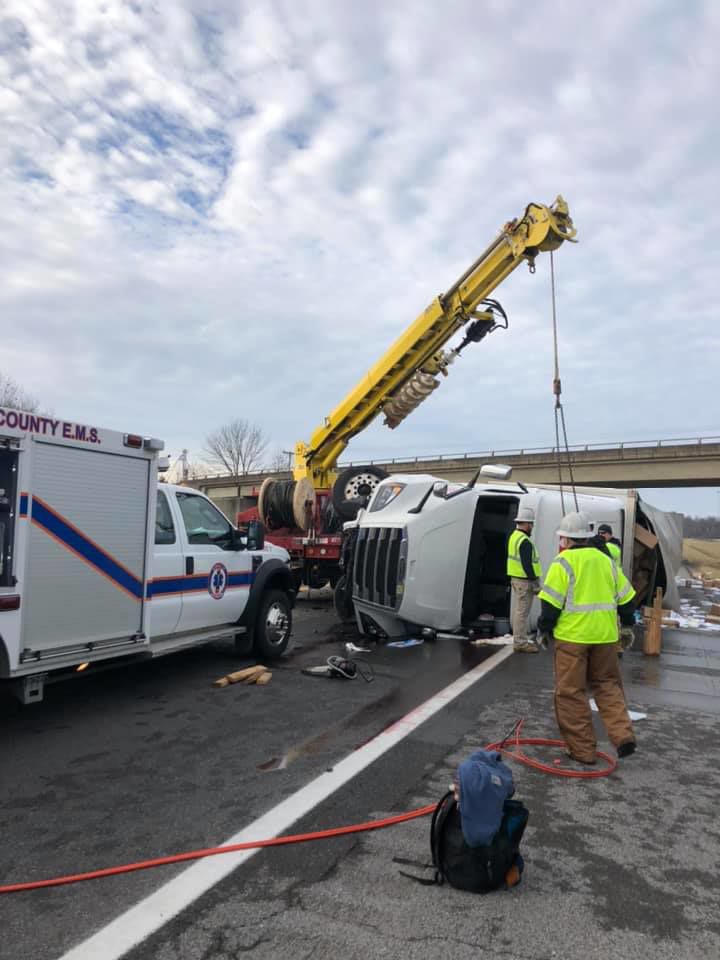 I-69 crash Marshall County EMA